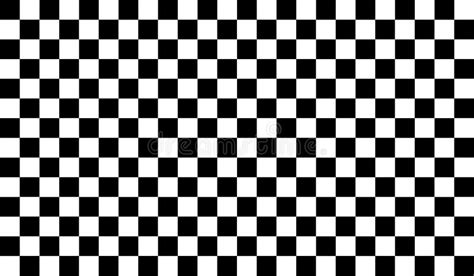 Black and White Checkered Background Stock Illustration - Illustration ...