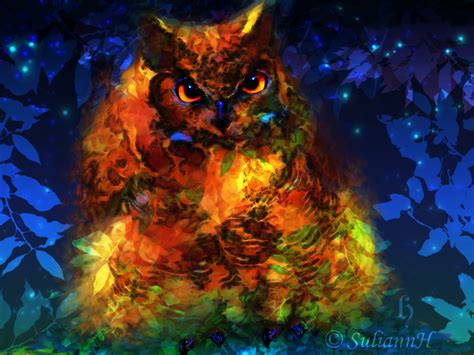 Magic Owl by SuliannH on DeviantArt