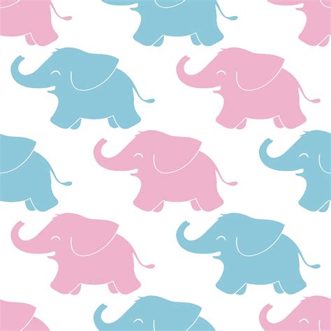 Elephant Baby Pink Free Photo - Baby Pink And Baby Blue Background - 1920x1920 Wallpaper - teahub.io