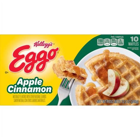 Eggo Apple Cinnamon Frozen Waffles, 12.3 oz - Ralphs