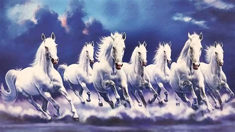 Cool Seven Horses Painting Hd Wallpaper Ideas Llewell - vrogue.co