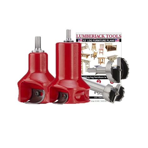 Lumberjack Tools 1 in. x 2 in. Home Series Starter Kit Log Furniture Building Tools-HSK2 - The ...