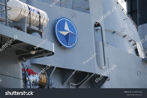 Logo Sign Nato Placed On Military Stock Photo 2190851839 | Shutterstock