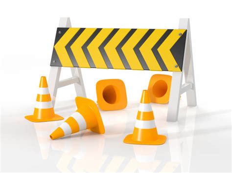 Best Construction Barrier Forbidden Stop Construction Site Stock Photos ...