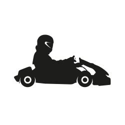 Silhouette Go Karts at GetDrawings | Free download