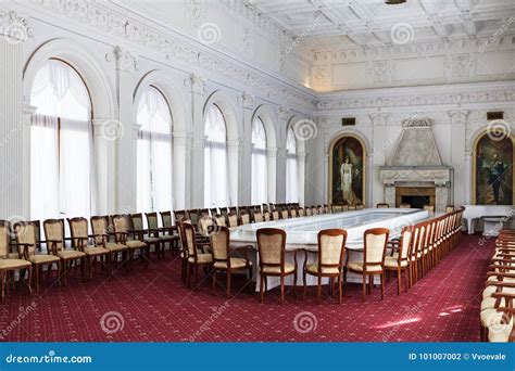 Interior Of The White Hall In Livadia Palace Editorial Image ...