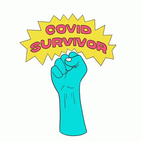 Covid Survivor Covid19 Sticker - Covid Survivor Covid19 Survivorcorps - Discover & Share GIFs