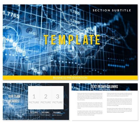 Financial Graphs PowerPoint Template for Presentation