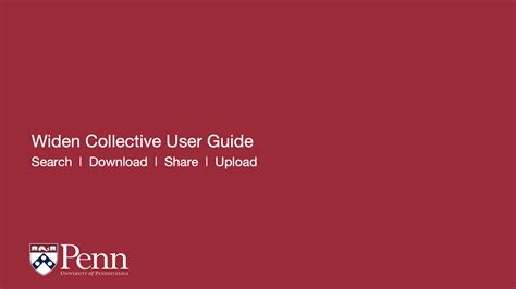 Widen DAM: User Guide – Marketing & Communications