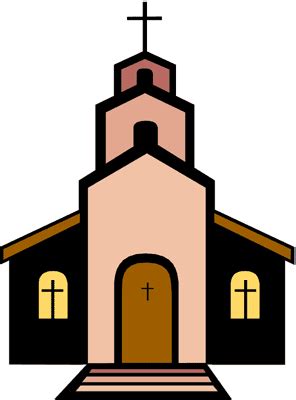 Church clip art black and white free clipart images - Clipartix