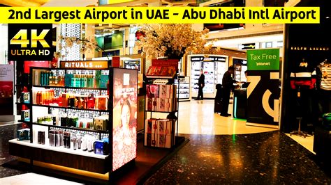 Abu Dhabi International Airport AUH | 2nd Largest Airport in UAE | Duty ...