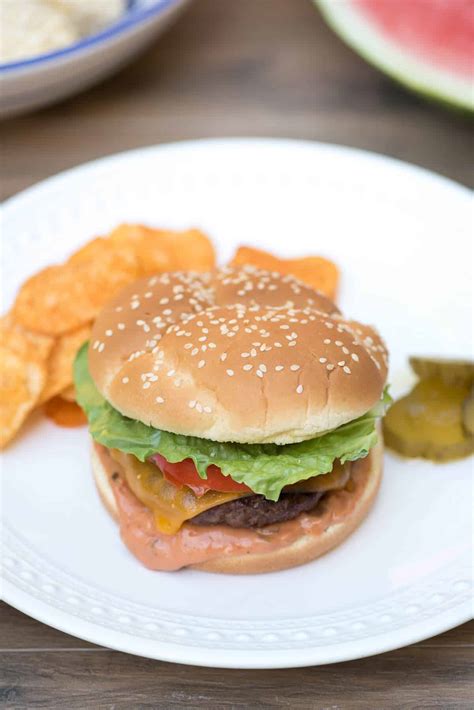 All-American Burger | Valerie's Kitchen