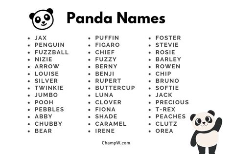 350+ Panda Names Gleeful Ideas For Your New Cute Little Pet