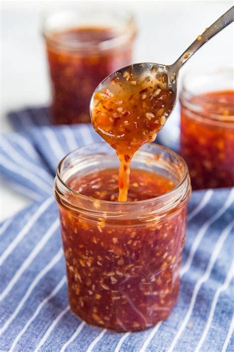 EASY Spicy Sweet Chili Sauce Recipe - The Flavor Bender | Рецепты для ...