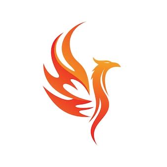 Premium Vector | Phoenix logo vector