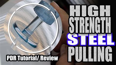 Glue Pulling Stubborn High Strength Steel | PDR Tool Review - YouTube