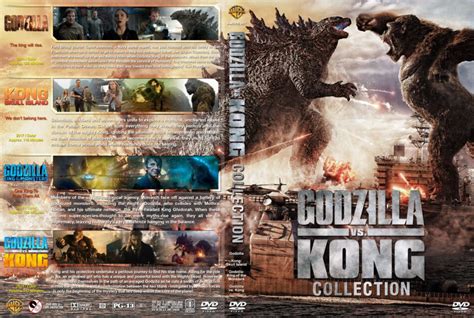 Godzilla vs King Kong Collection R1 Custom DVD Cover - DVDcover.Com