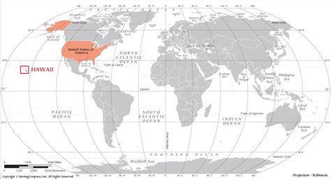 Where is Hawaii Located ? - Hawaii on World Map