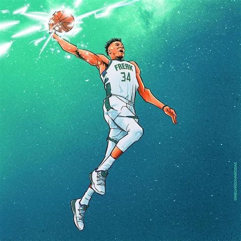 Giannis Antetokounmpo Drawing