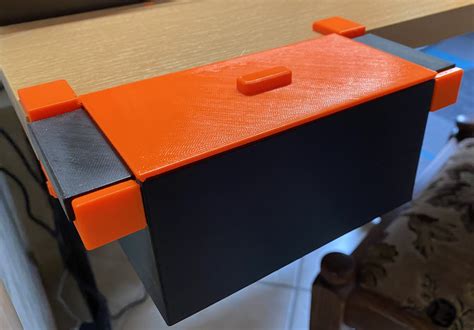 Desk mount trash box by Nico | Download free STL model | Printables.com