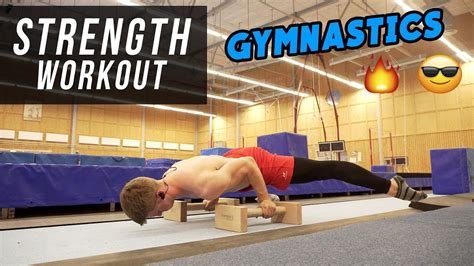 Gymnastics Strength Training Routine - YouTube