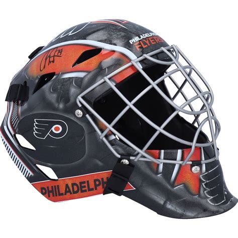 Carter Hart Signed Flyers Full-Size Goalie Mask (Fanatics) | Pristine ...