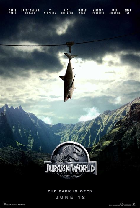 jurassic world poster | Les affiches françaises officielles sont arrivées ! *25/04/15 ...