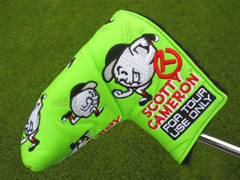 Scotty Cameron 2023 Tour Only Lime Green "Baller Boy" Circle T Mid Mallet Headcover - Tour ...