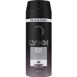 Lynx Black Night Deodorant Bodyspray 165ml - Black Box Product Reviews