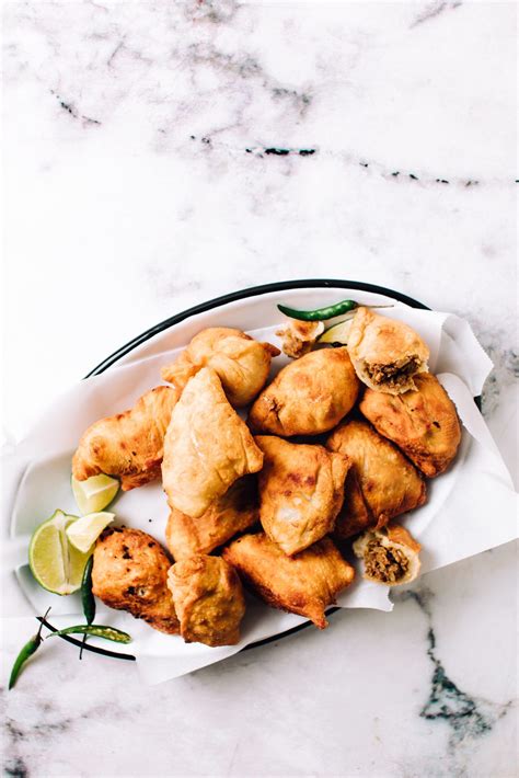 Chicken Samosa Recipe | The ULTIMATE Chicken Samosas - Foodess