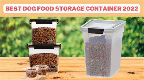 Top 5 Best Dog Food Storage Container Reviews 2022 - YouTube