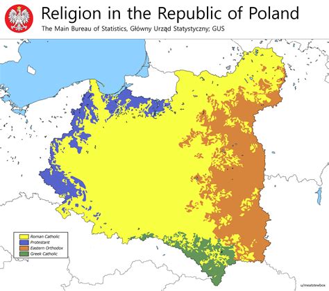 Religion in the Second Polish Republic, 1934. | Map, Cartography map, Historical maps