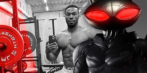 Aquaman 2 Black Manta Actor Posts Shirtless Workout Image