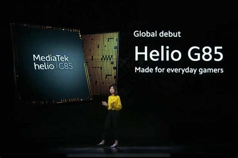 Updated [Official spec sheet]:MediaTek Helio G85 announced - nothing ...