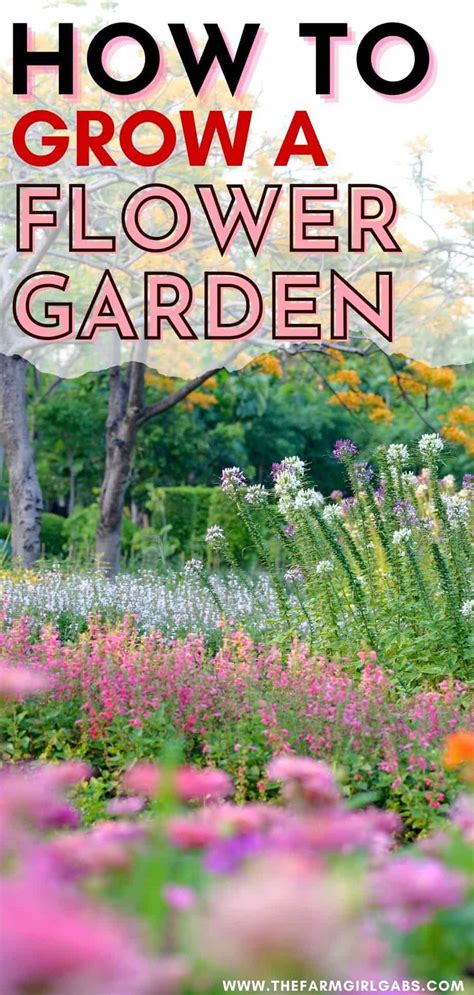 Spring Flower Garden Tips - The Farm Girl Gabs®