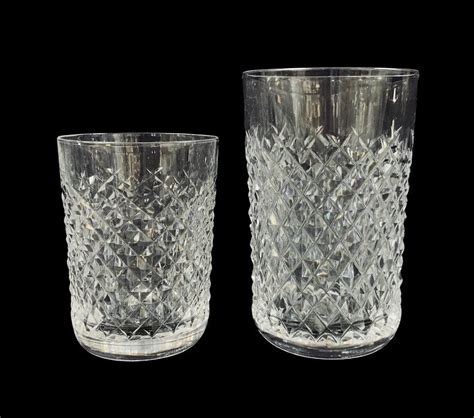 Waterford Crystal “Alana” Pattern Tumblers