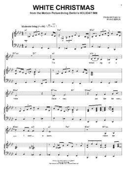 White Christmas (Piano & Vocal) - Print Sheet Music Now