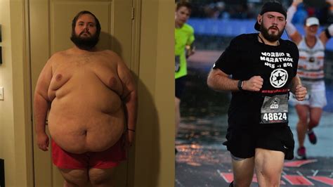 Man loses over 250 pounds and completes marathon - Good Morning America