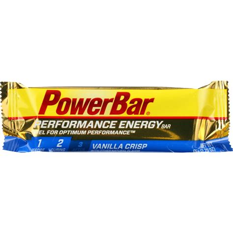 PowerBar Performance Energy Bar Vanilla Crisp - Walmart.com - Walmart.com