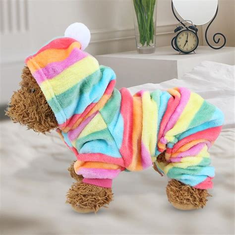 Pet Outfits Autumn Winter Pet Hoodies Clothes Jumpsuit Warm | Etsy