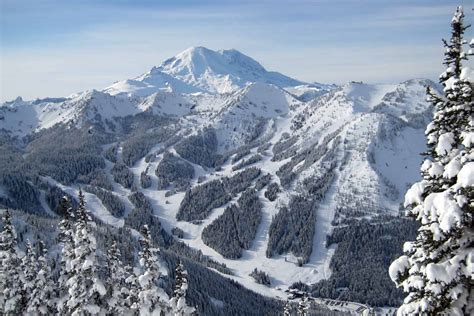 Spring Skiing at Crystal Mountain - Visit Rainier