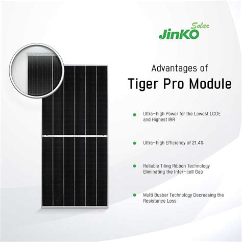 Jinko Solar Tiger Pro Solar Panel - EcoEnergy