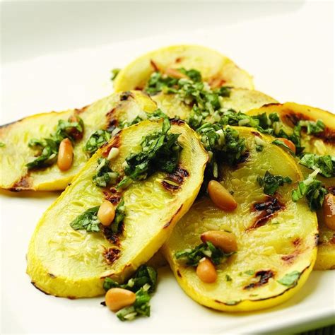 grilled yellow squash