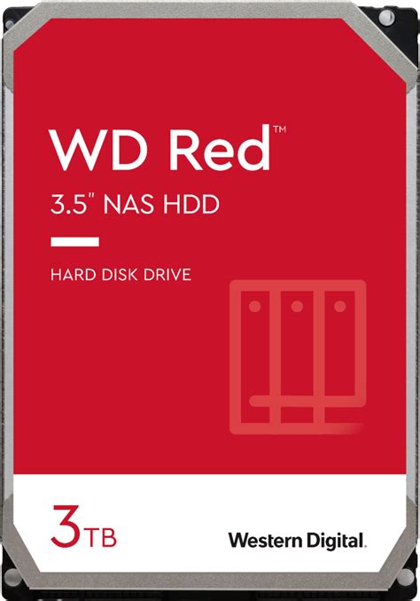 Best Buy: WD 3TB Internal Hard Drive (NAS) WDBMMA0030HNC-NRSN