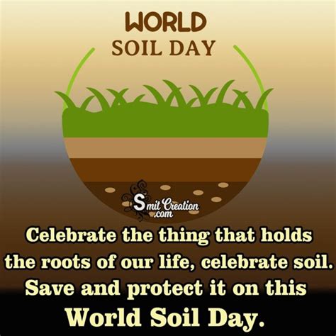 Celebrate The World Soil Day - SmitCreation.com