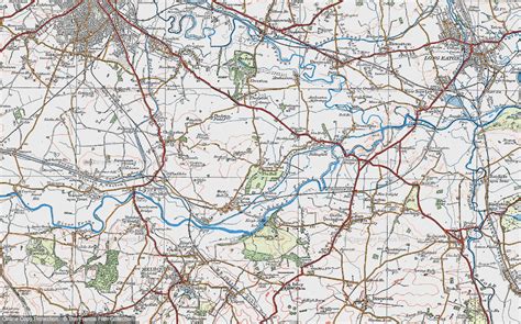 Historic Ordnance Survey Map of Aston-on-Trent, 1921