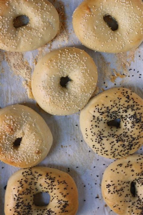 Homemade Sesame Seed Bagels | Sesame seed bagels, Bagel, Cooking blog