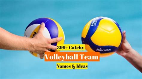 399+ Volleyball Team Names Ideas & Suggestion