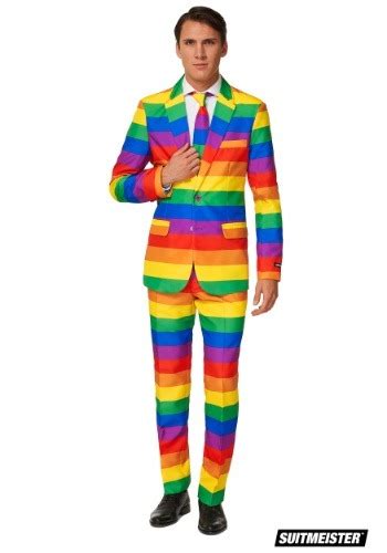 Men's Rainbow Suitmeister Suit Costume