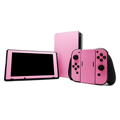 Buy Sparkling Pink Fiber skin decal wrap skin Case for Nintendo Switch ...